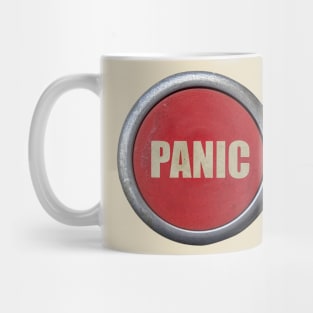 Red Industrial Panic Button Mug